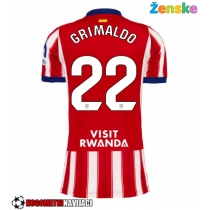 Ženske Nogometnih dresov Atletico Madrid Alejandro Grimaldo #22 Domači 2026-27 Kratki rokavi